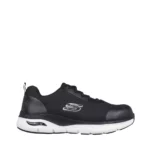 SKECHERS ARCH FIT SR-RINGSTAP S3 ESD FÉLCIPŐ – FEKETE  DT-SKCH-200086EC-BKW Cipők munkavédelem 7