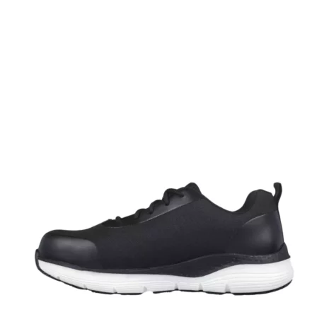 SKECHERS ARCH FIT SR-RINGSTAP S3 ESD FÉLCIPŐ – FEKETE  DT-SKCH-200086EC-BKW Cipők munkavédelem 2