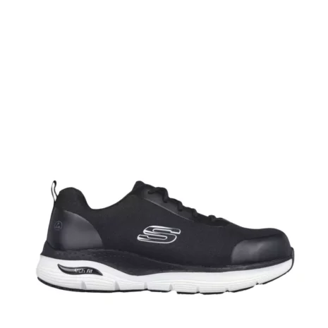 SKECHERS ARCH FIT SR-RINGSTAP S3 ESD FÉLCIPŐ – FEKETE  DT-SKCH-200086EC-BKW Cipők munkavédelem