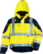 AIRPORT FLUO DZSEKI SÁRGA/SÖTÉTKÉK Dzseki Coverguard 15