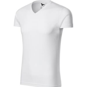 Malfini Póló férfi Slim Fit V-neck Felsőruházat Malfini