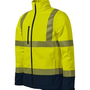 Malfini Softshell kabát unisex HV Drop Felsőruházat Malfini