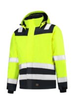 Malfini Munkakabát unisex Midi Parka High Vis Bicolor Felsőruházat Malfini 3
