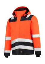 Malfini Munkakabát unisex Midi Parka High Vis Bicolor Felsőruházat Malfini 4